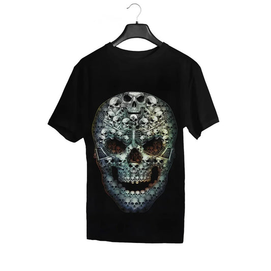Wild Clothing Totenköpfe T-Shirt Größe XXL Baumwolle Fantasy Rock Biker Festival