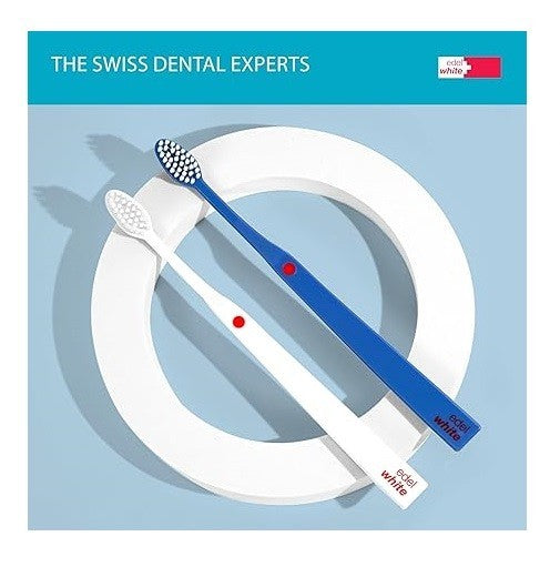 2x edel white Flosserbrush Ultrasoft Zahnbürsten Schweiz Zahnbürste Konex HD