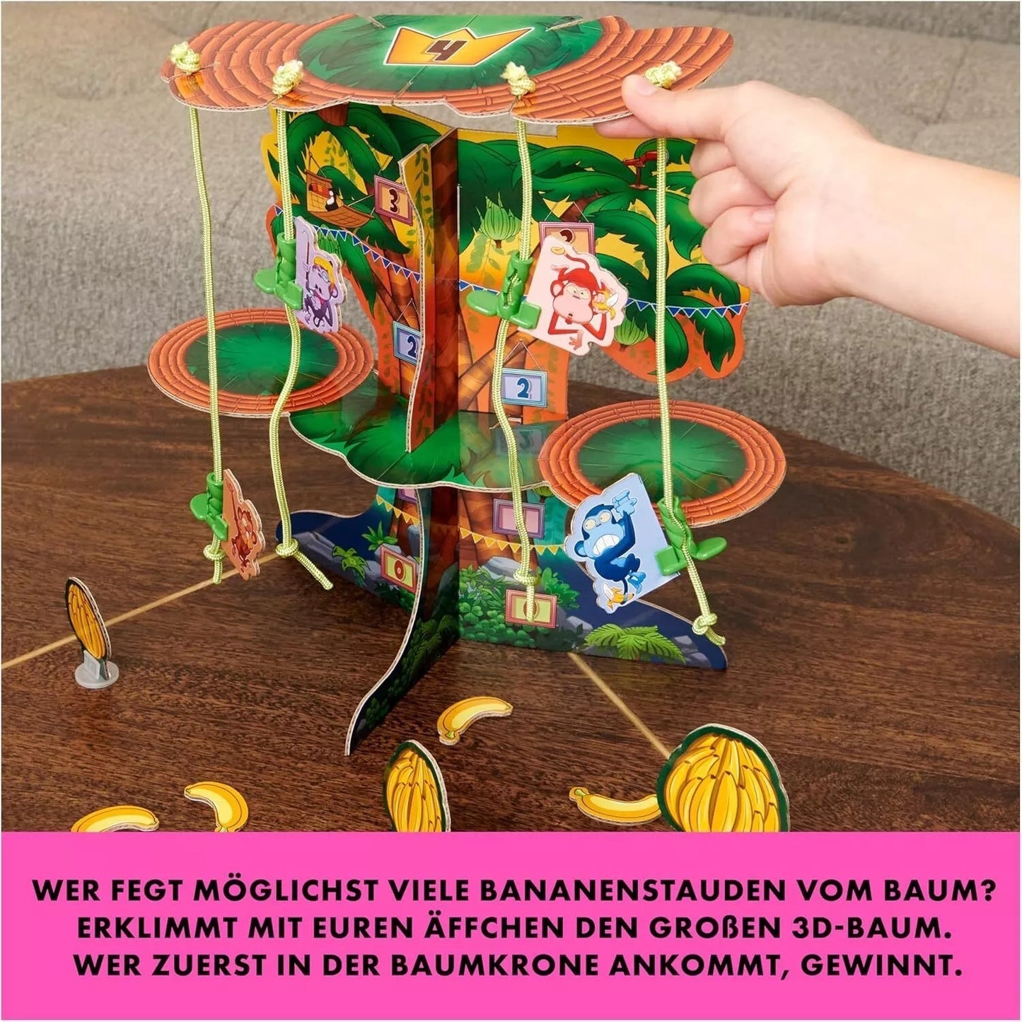 Einfach Affig Spin Master 6068697 Gesellschaftsspiel Kinderspiel 2-4 Spieler