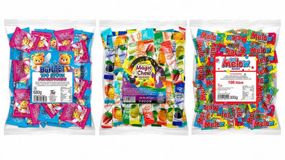 Süsswaren Mix - Bärchen/Magic Chew/Marshmallow - Süssigkeiten Candy Box Party