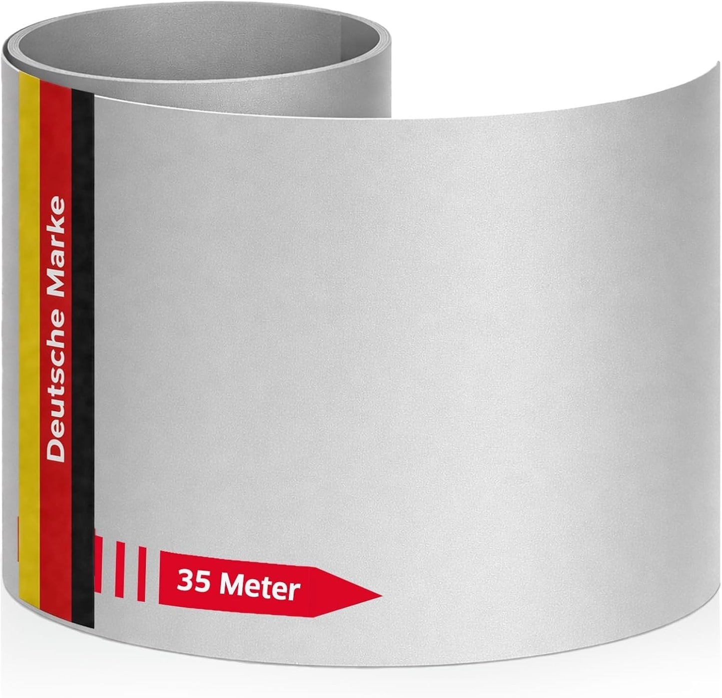 Zaunblende PP Pro Hellgrau für Doppelstabgitterzäune 35m Sichtschutz Garten Zaun