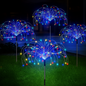 4x Gartenstecker LED Licht Feuerwerk Licht außen Garten Beleuchtung Gartenleuchte set