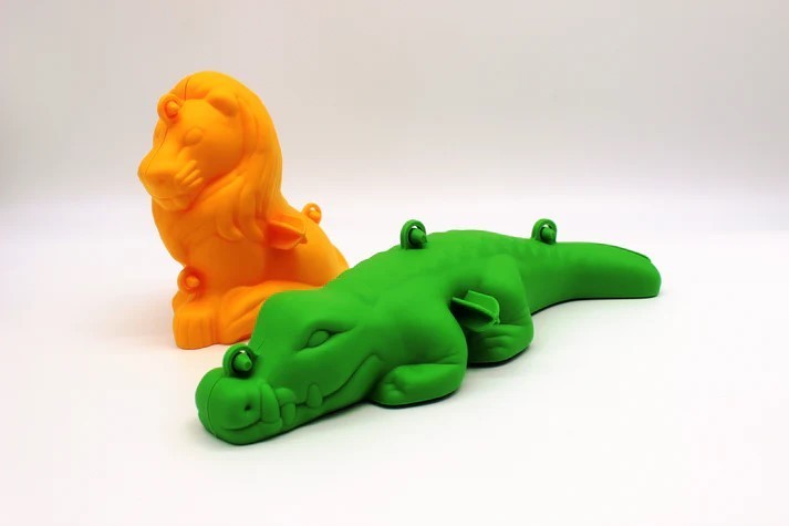 3D Sandformen Löwe & Krokodil Sandfiguren Modellieren Sand Sandkasten Strand