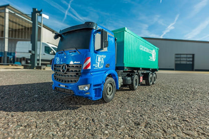 Carson R/C Mercedes Benz Arocs mit Container Ferngesteuert Laster Truck LKW