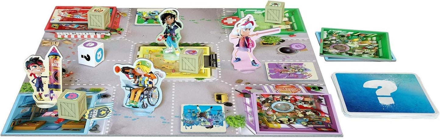 Zombie Teenz Evolution Asmodee LSMD0013 Kinderspiel Abenteuerspiel Strategie