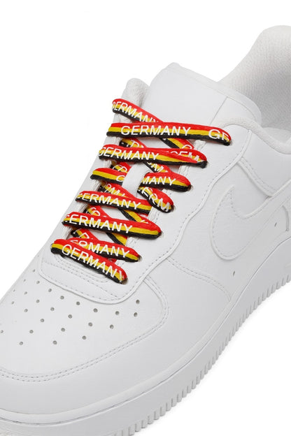 5 Paar Schnürsenkel Deutschland Flachsenkel Senkel Sneaker Sportschuhe 110 cm