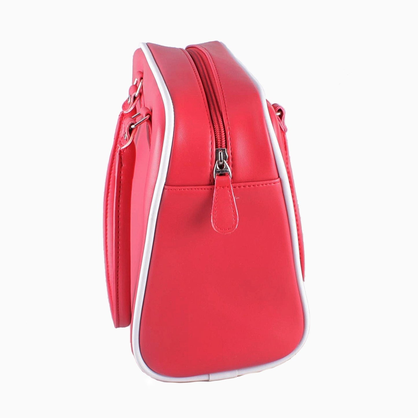 Handtasche Rot Stern Tasche Mode Accessoire Damen Rockabilly Punk Retro Freizeit