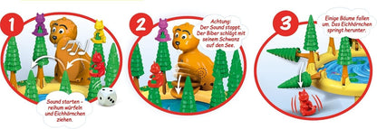 Bumm Bumm Biber Kinderspiel Schmidt 40618 Gesellschaftsspiel 3D Action Spiele