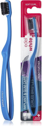 1x edel white Zahnbürste Soft Curl Implant & Gum Care Zahnbürsten Curled Zähne