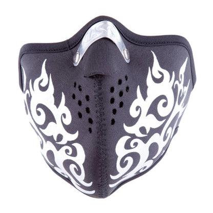 Maske Neopren Tribal Halbmaske Gesichtsmaske Outdoor Halloween Kostüm Mundschutz