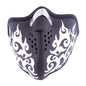 Maske Neopren Tribal Halbmaske Gesichtsmaske Outdoor Halloween Kostüm Mundschutz