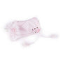Fingerlose Kaninchen Fell Handschuhe Rosa Damen Accessoires Mode Festival Lolita
