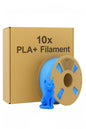 Aktion 10x PLA+ plus 3D Filament Blau 1kg Drucker Printer PLA+ Rolle Großhandel