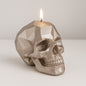 Kerze XXL Totenkopf Crystal Schädel Wachs Licht Halloween Dekoration Kerzen XL
