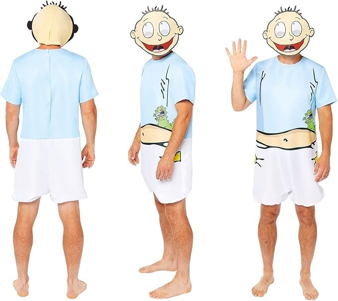 5 Nickelodeon Rugrats Tommy Pickles Kostüm Größe L Karneval Fasching Verkleidung