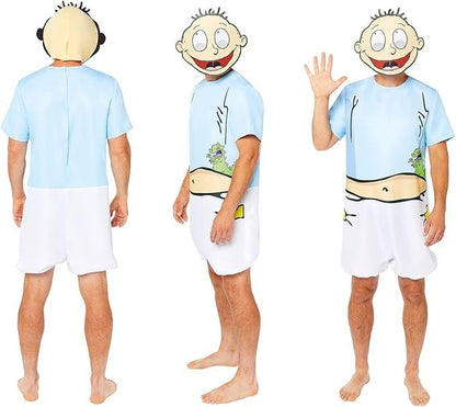 5 Nickelodeon Rugrats Tommy Pickles Kostüm Größe L Karneval Fasching Verkleidung
