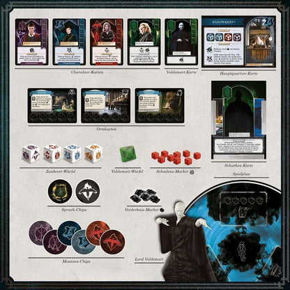 Kosmos 680756-Harry Potter Aufstieg der Todesser Würfelspiel Death Eaters Rising