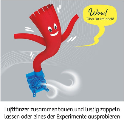 Kosmos 620882 - Air Dancer Experimentierkasten Bausatz Lufttänzer 30 cm Spiele