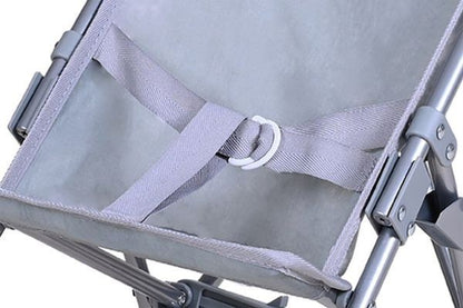 Knorrtoys 12608 Puppenbuggy Pink Little Princess Puppenwagen Faltbar 42x27x55cm