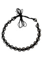 Gürtel Belt Schwarz Metallringe Flechtgürtel Festival Ibiza Boho Hippie Coachella