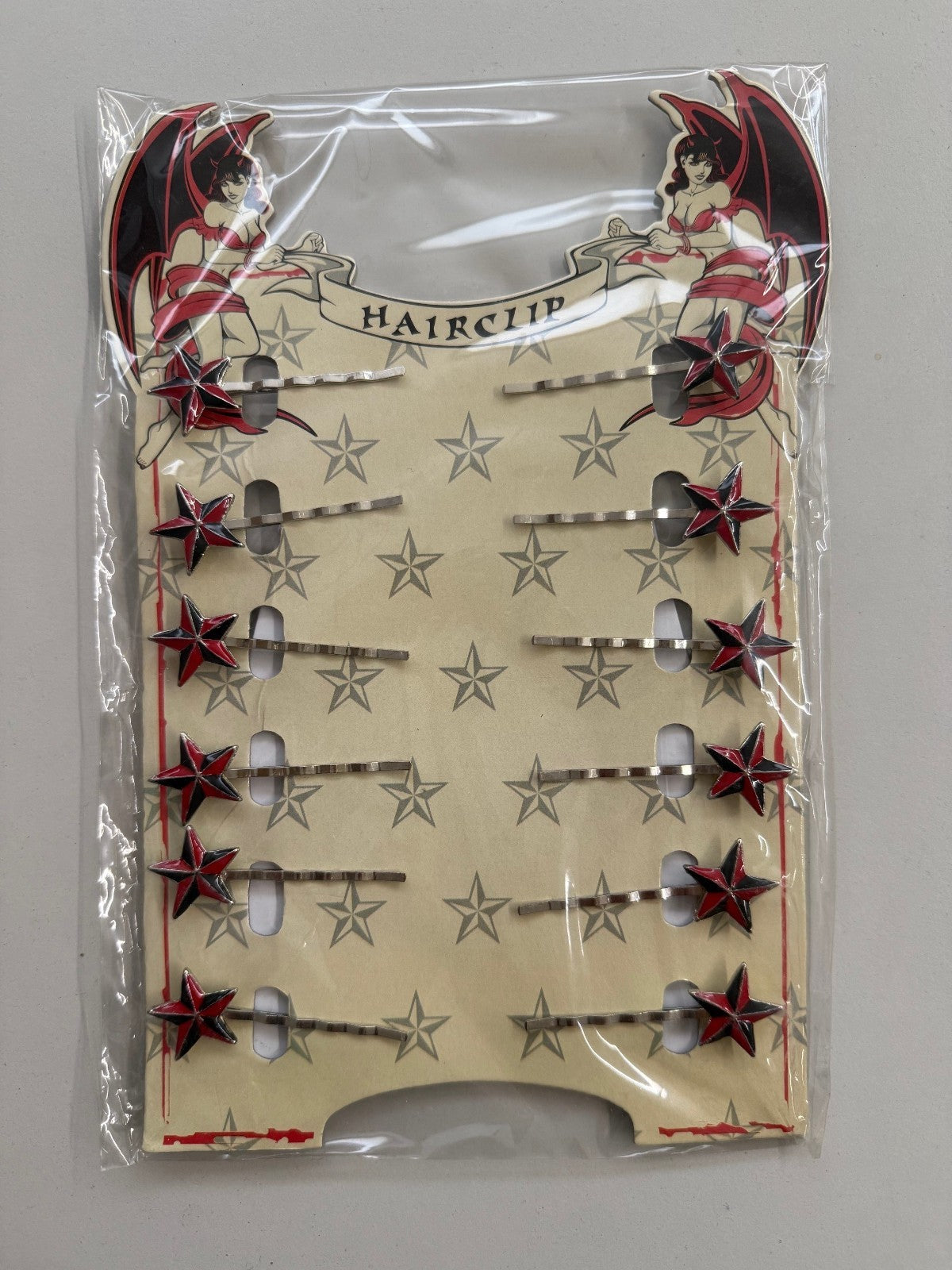 Karton Haarclips Stern Auflösung Restposten Posten A Ware Aktion Großhandel