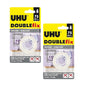 2x Uhu Doublefix extra stark innen je 1,5m x 19mm Klebeband doppelseitig Montage
