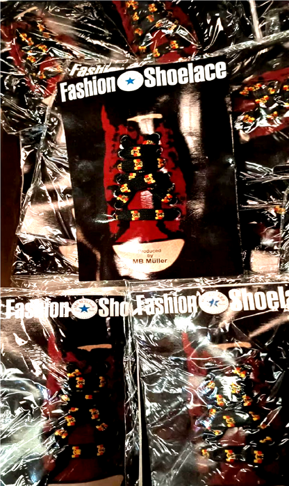 1 Karton 50 Paar Schnürsenkel Deutschland Adler Fanartikel