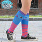 Socken Blaue Monster one size Strümpfe Kniestrümpfe Baumwolle Kinder Unisex