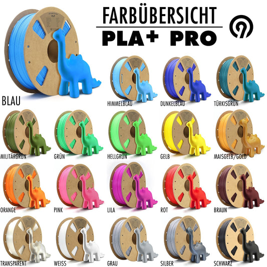 PLA + plus 3D Filament 1kg verzugsfrei präzise druckbar Hochwertig FDM Druck