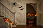 Spinnennetz Weiß 700g Netz Halloween Party Dekoration Spinnenweben Grusel Horror