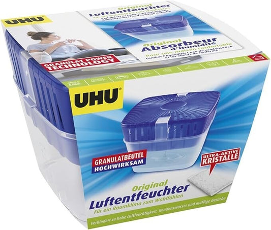 Uhu Original Luftentfeuchter 450g Raum Feuchtigkeit Granulat Raumentfeuchter