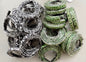 Karton min. 130 Haarreifen Leopard S/W Grün Restposten Posten A Ware Aktion TOP
