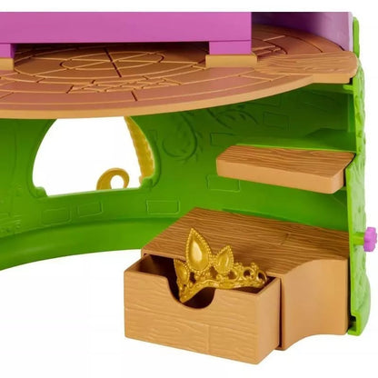 Mattel HMV99 Disney Princess Rapunzels Turm mit Puppe und Zubehör Prinzessin