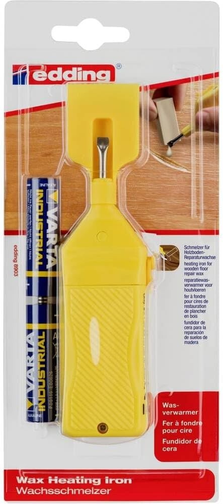 Edding Wachsschmelzer Holzbodenwachs Schmelzer Reparatur Holz Parkett Laminat