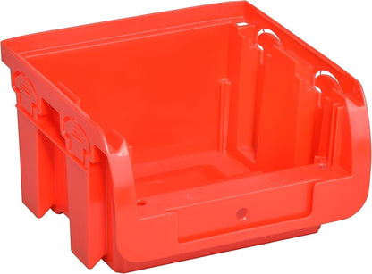 10x Allit Profiplus Compact Rot Stapelboxen Sichtlagerkästen Kleinteilekisten