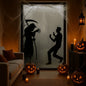Amscan Scene Setters Fear The Reaper Fenster Wand Deko Halloween Deko Folie