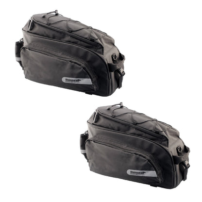 2er Set Rhinowalk Fahrradtasche Gepäckträgertasche RK19666 Tasche Fahrrad Bike