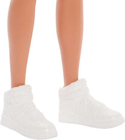 Mattel DWK44 / HRH26 Barbie Fashionistas Ken Puppe Totally Hair Look mit Bart