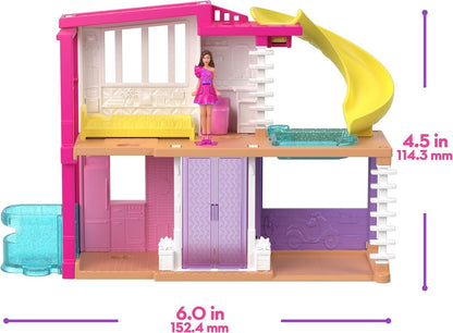 1x Mattel HYF44 Barbie Mini Puppenhaus Spielset Überraschung zufälliges Modell