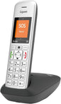 Gigaset E390 Schnurloses Telefon Silber/Schwarz TFT-Farbdisplay SOS-Funktion