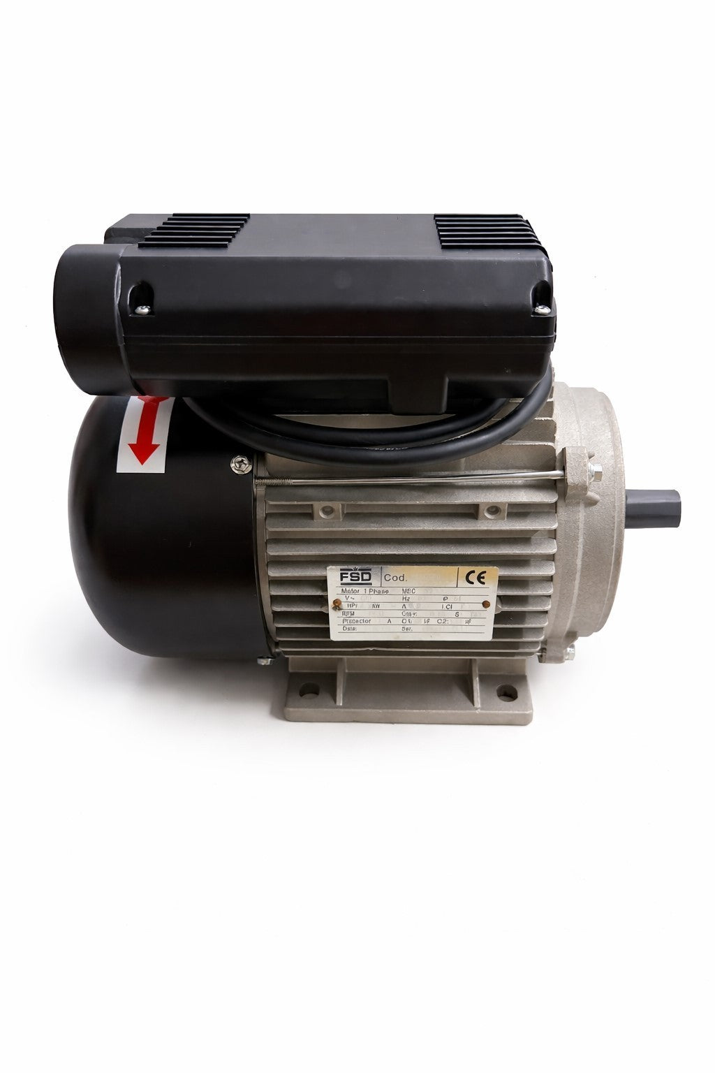 1x FSD Einphasen-Elektromotor 230V Wechselstrommotor Einphasenmotor 1 Phase