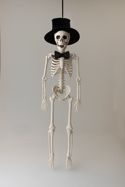 4× Hängende Skelett Halloween Gothic Totenkopf Skull Deko Party gruselig Hochzeitsdeko