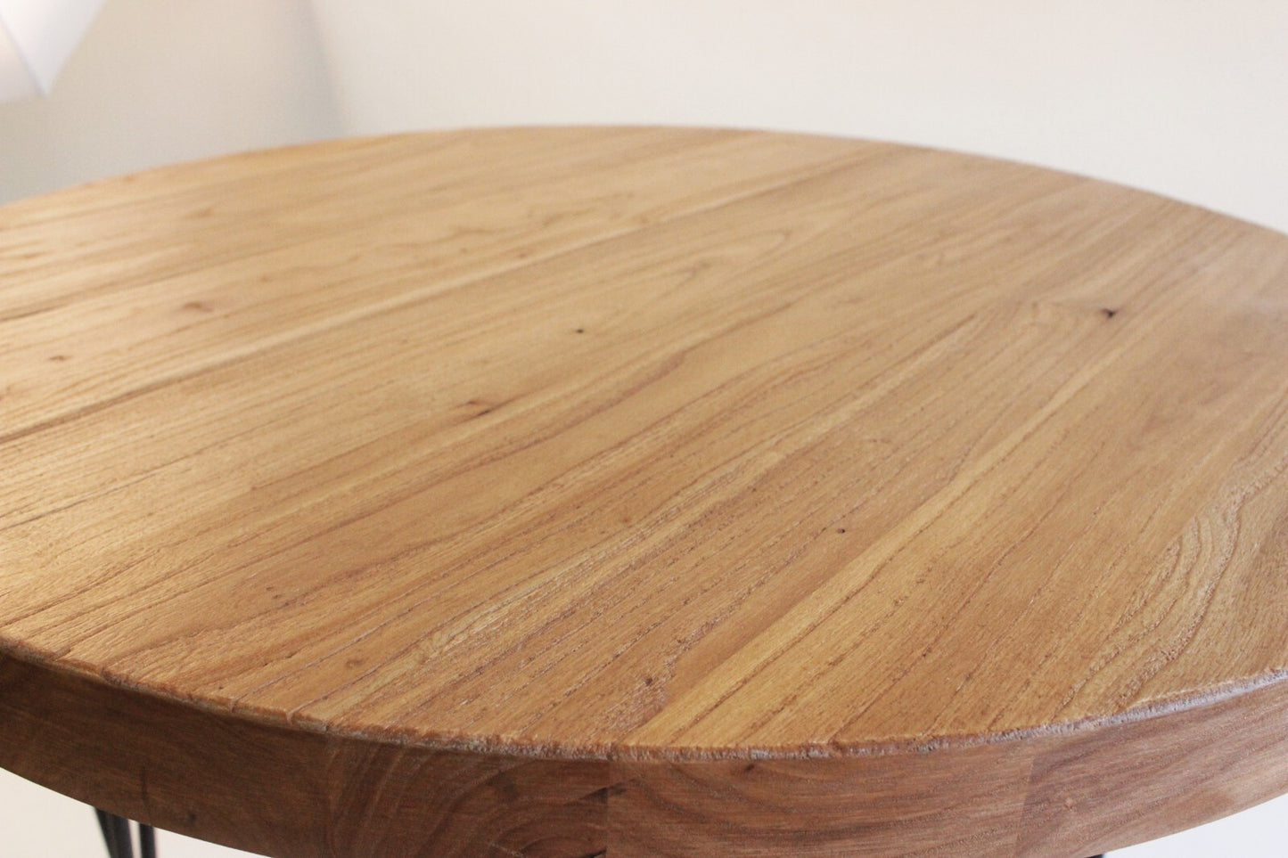 WELLAND Couchtisch Wohnzimmertisch Beistelltisch Holz klein rund modern massiv