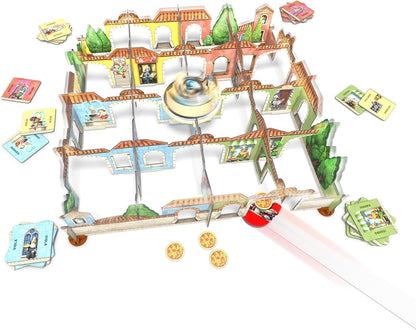 Piazza Rabazza Geschicklichkeitsspiel Pizzaspiel Gesellschaftsspiel Zoch