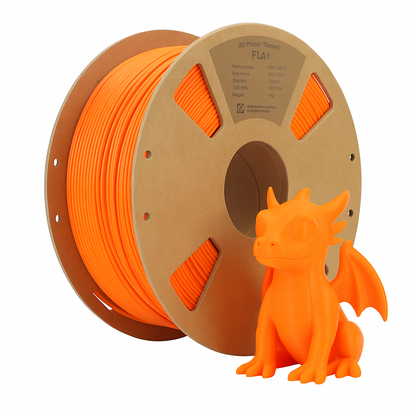 PLA + plus 3D Filament Orange 1 kg premium Druckmaterial 1.75mm pla+ fdm drucker