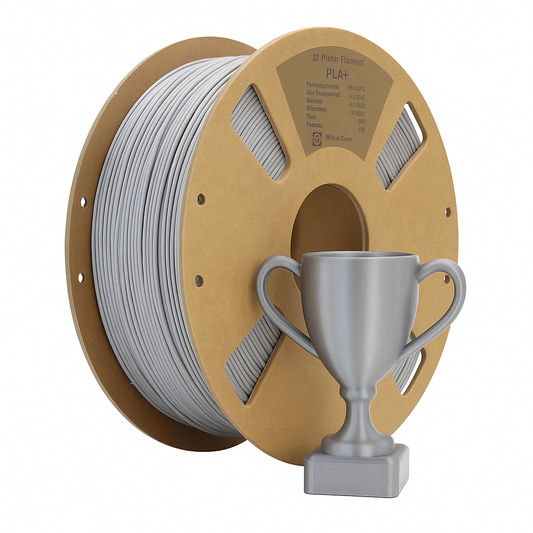 PLA + plus 3D Filament Silber 1kg pokal Drucker pla+ druckmaterial fdm material