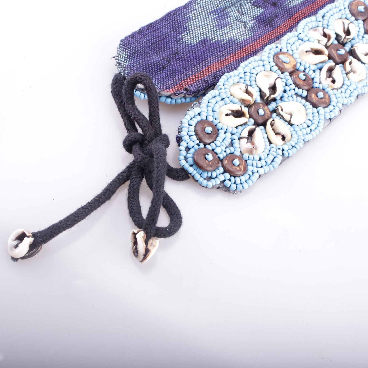 Muschelgürtel Blau Damengürtel Taillen-, Hüftgürtel Boho Hippie Ibiza Muscheln
