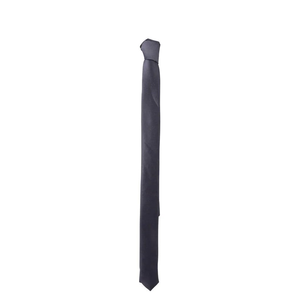 Krawatte Schwarz Schmal – Herren Krawatte Satinoptik | Elegant für Business, Büro, Alltag & festliche Anlässe