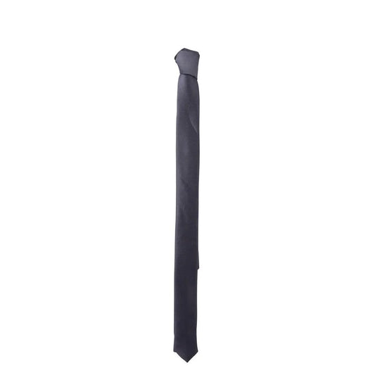 Krawatte Schwarz Schmal – Herren Krawatte Satinoptik | Elegant für Business, Büro, Alltag & festliche Anlässe