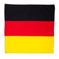 Bandana Halstuch Deutschland Flagge – Baumwolltuch Accessoire für Sport, Freizeit & Mode